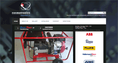 Desktop Screenshot of cosmotronics.co.za
